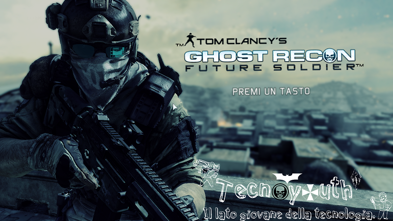 Ghost Recon Future Soldier Start Screen tecnoyouth