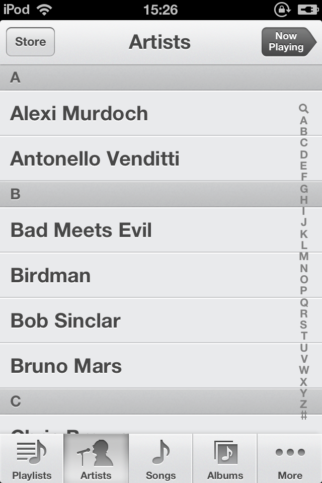 Musica part 2 iOS 6