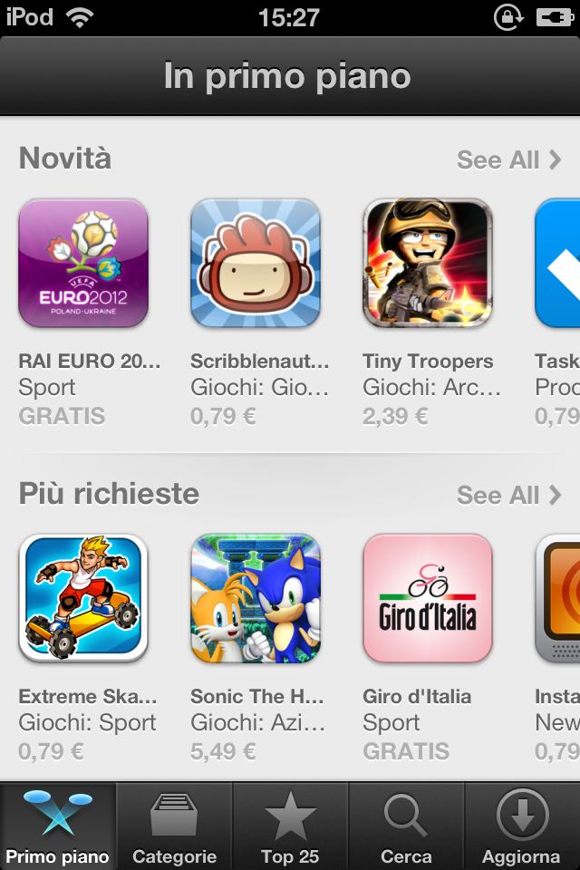 App Store iOS 6