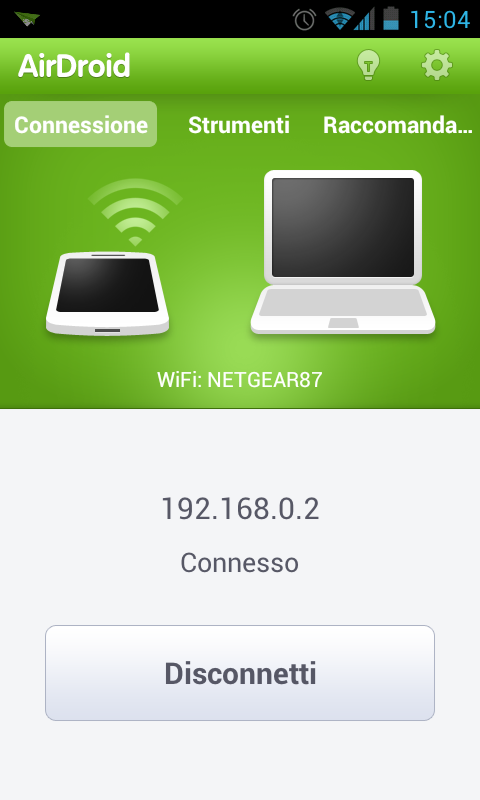 Screenshot Nexus S airdroid