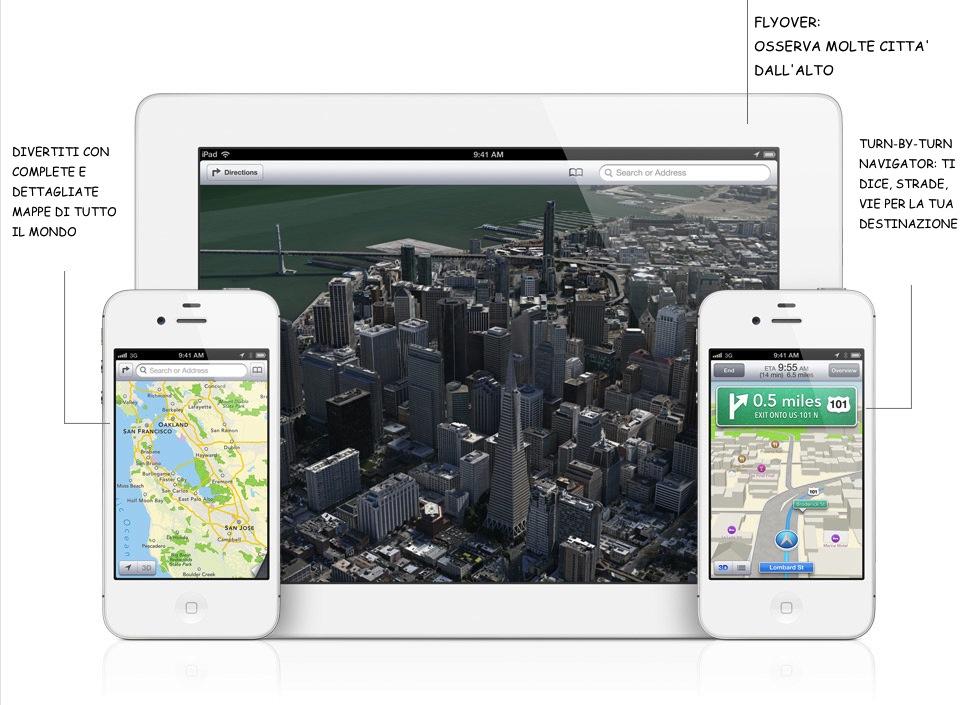 Mappe Apple iOS 6