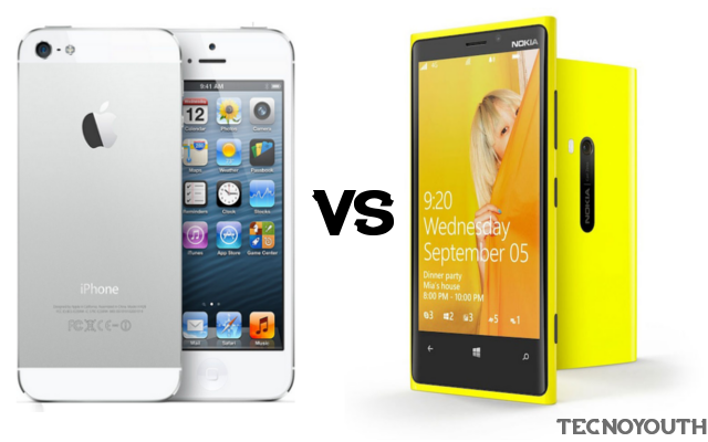 Iphone 5 vs Lumia 920