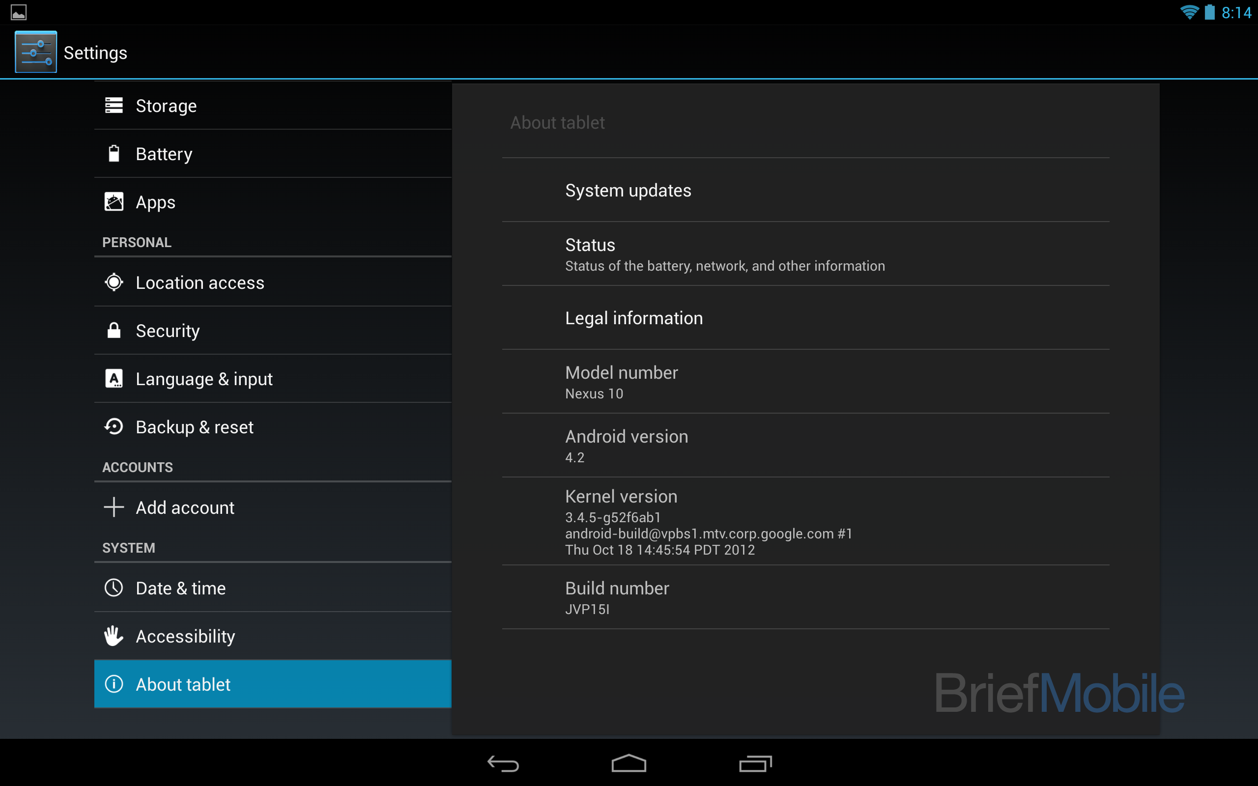 Kernel Android 4.2