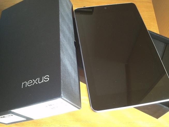 Nexus 7 unboxing