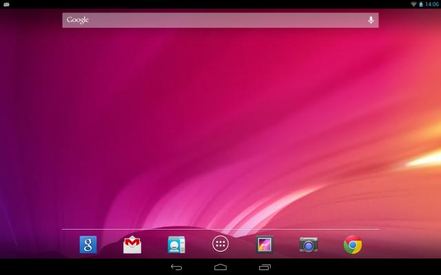 ASUS TF101 Android 4.2 screen
