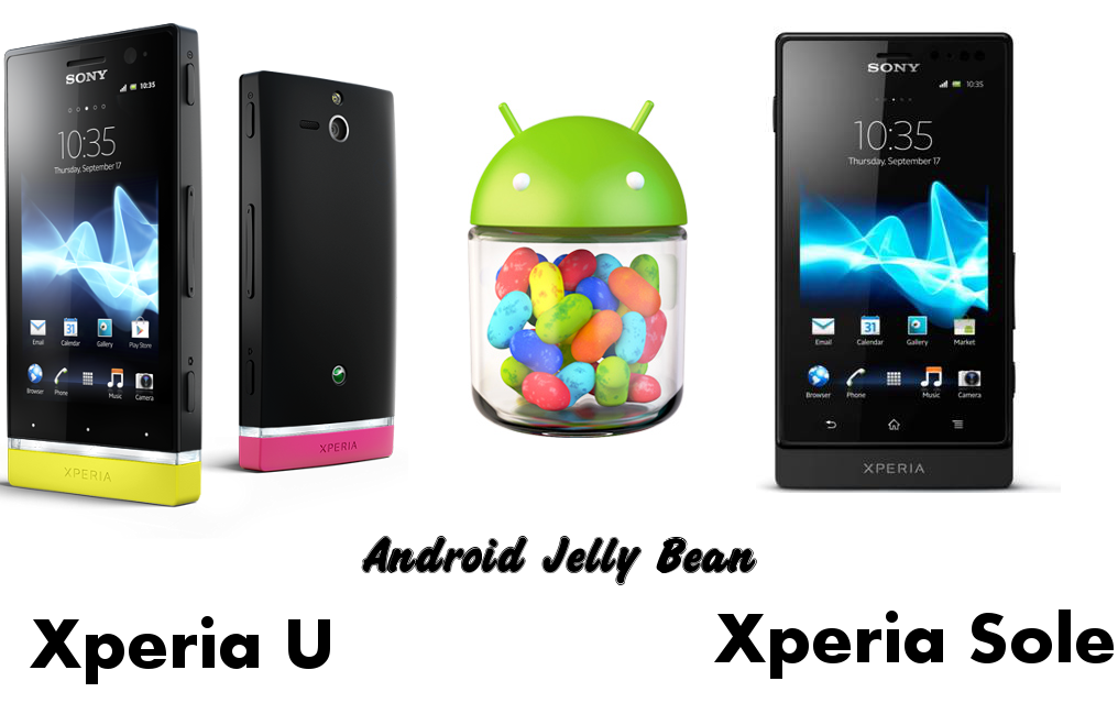 Android Jelly Bean Xperia U Xperia Sole