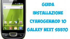 Galaxy Next CyanogenMod 10