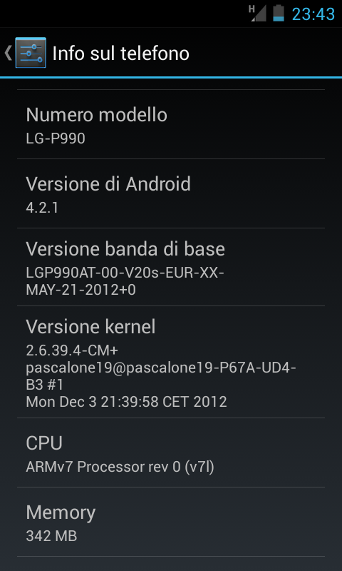 CM 10.1 LG Optimus Dual