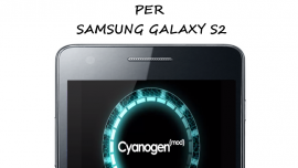 CyanogenMod 10.1 Galaxy S2 I9100