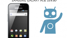 CyanogenMod 10.1 Galaxy Ace S5830