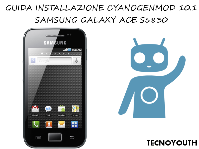 CyanogenMod 10.1 Galaxy Ace S5830