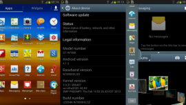 Galaxy Note N7000 Android 4.1.2