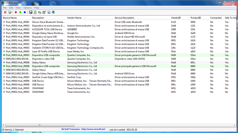 Nexus-Root-Toolkit-USBDeview