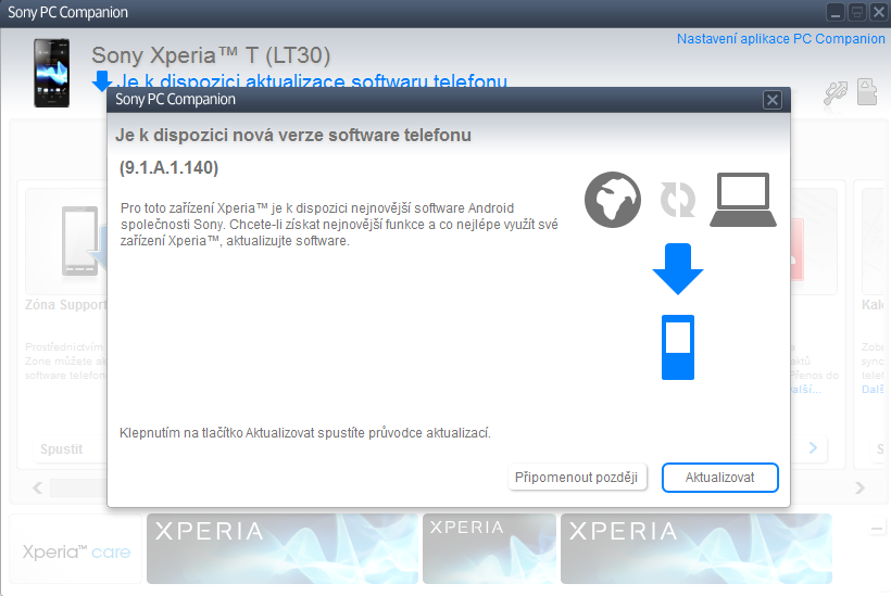 Update-Xperia-T