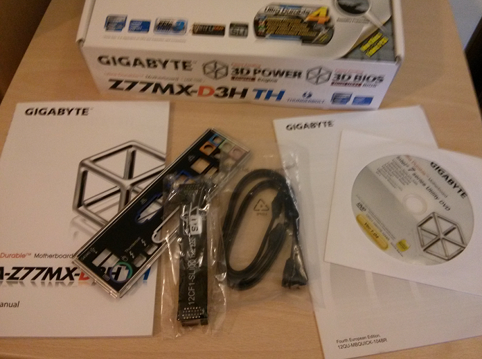 Bundle- Gigabyte Z77