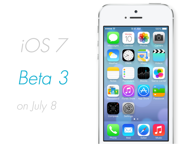 iOS 7 Beta 3