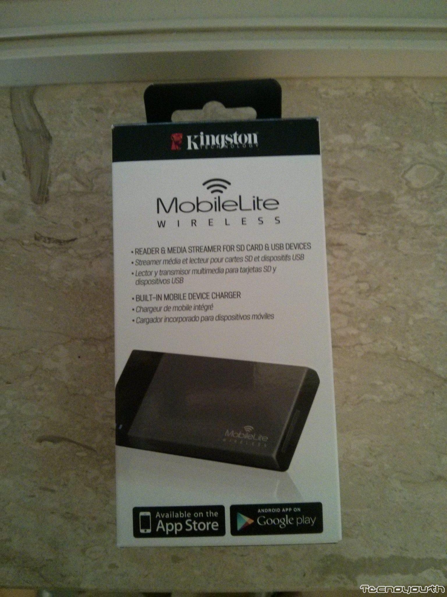 Kingston MobileLite Wireless scatola