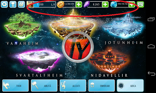  Thor-The Dark World-gemme infinite-monete infinite-trucchi Android-screenshot