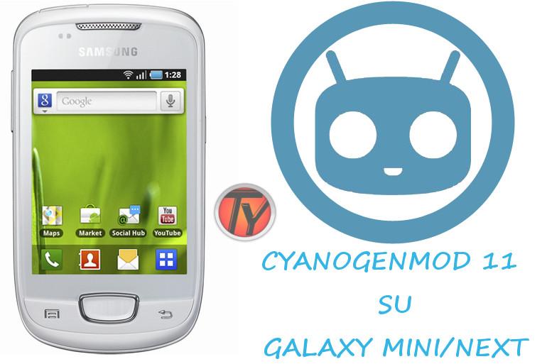 Galaxy Mini CyanogenMod 11. 
