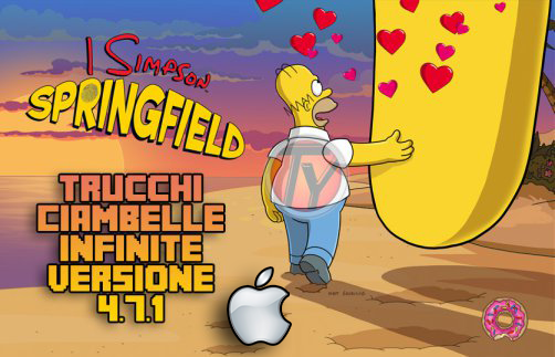  I Simpson-Springfield-ciambelle infinite-trucchi-giochi-iOS