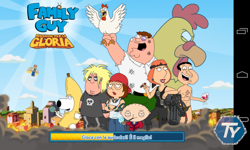 Family Guy-Missione per la gloria-giochi-recensione