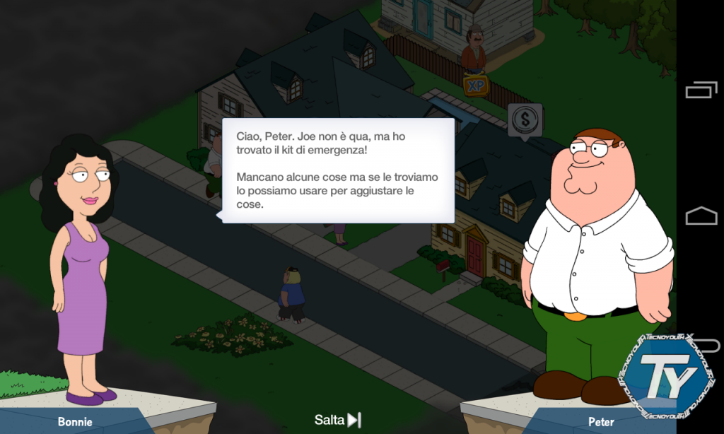  Family Guy-Missione per la gloria-giochi-recensione-screenshot 3