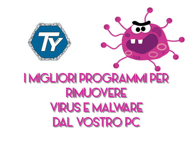 rimuovere virus malware