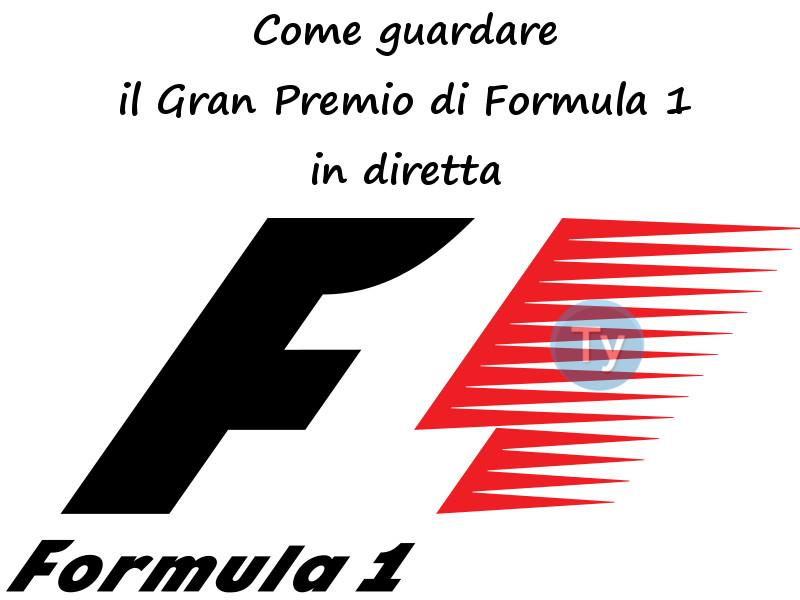 Gran Premio Formula1in streaming