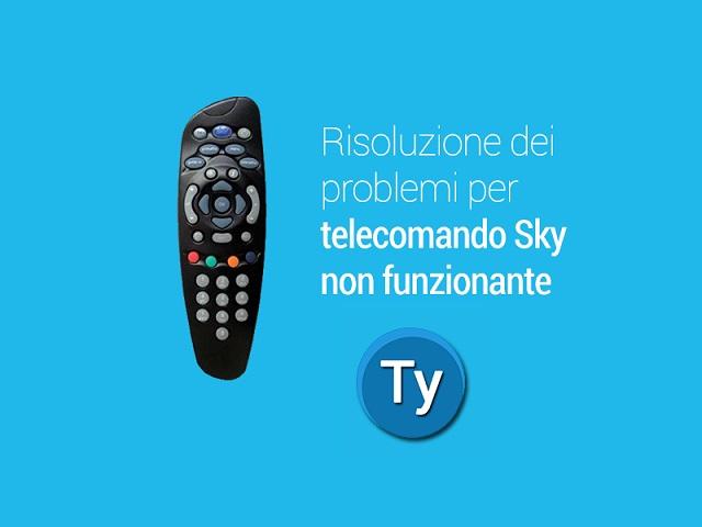 Telecomando-Sky-non-funziona