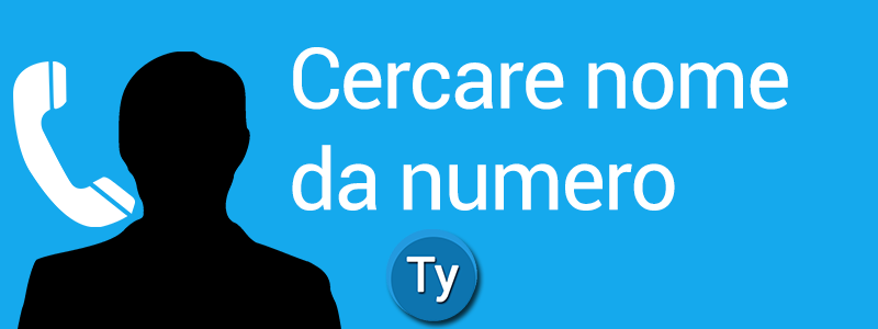 qui si cerca il nome di una persona partendo dal numero