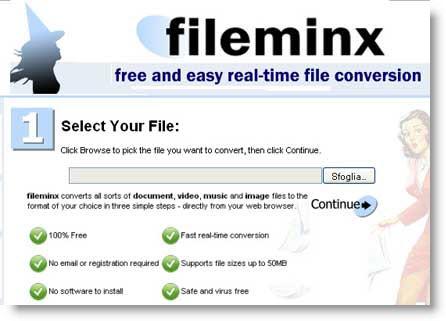 fileminx-convertitore