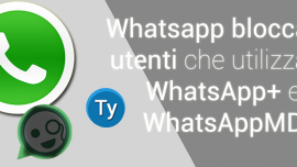 whatsapp blocca utenti whatsapp plus whatsapp MD