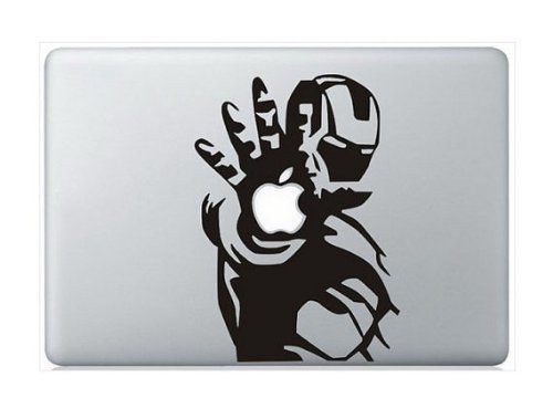 Adesivo Macbook Iron Man Apple