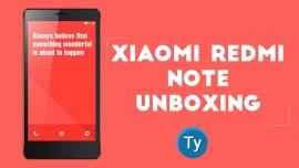 Xiaomi RedMi Note Unboxing