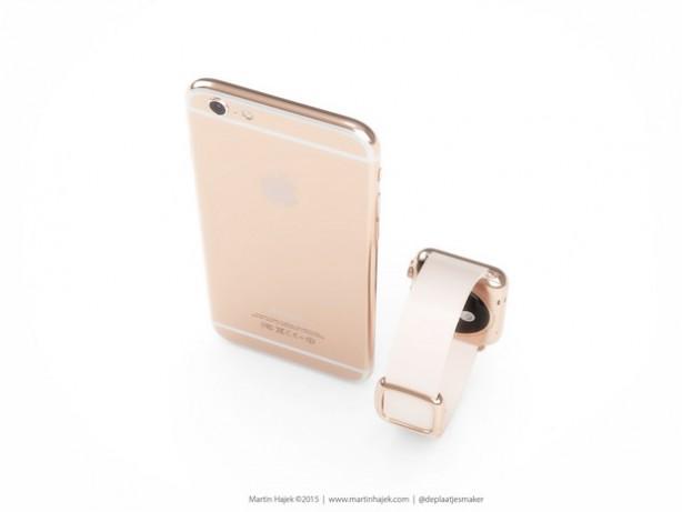 iPhone 6s oro e rosa