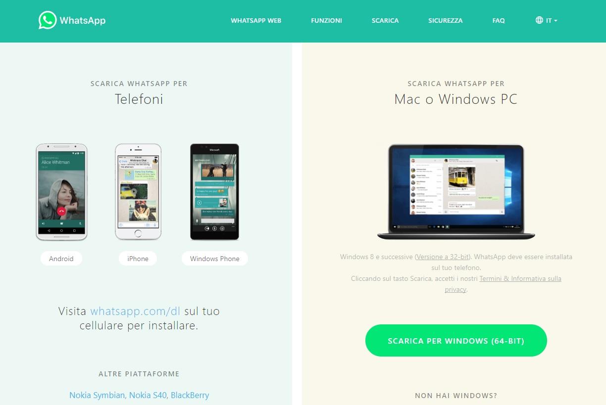 Whatsapp per PC
