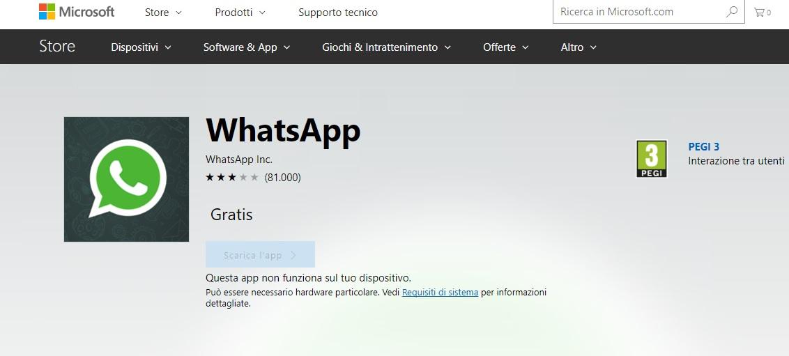 Whatsapp Windows Phone