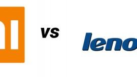 Xiaomi vs Lenovo