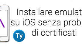 emulatori iOS problemi certificati