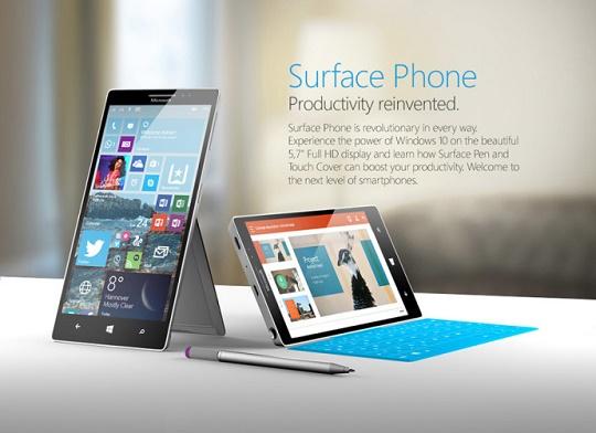 Surface Phone Concept