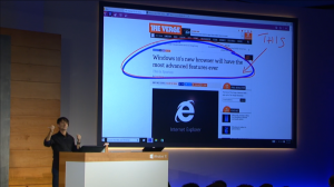 Browser Spartan Windows 10 Technical Preview