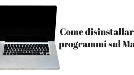 Come disinstallare programmi Mac