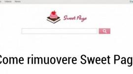 Rimuovere Sweet Page