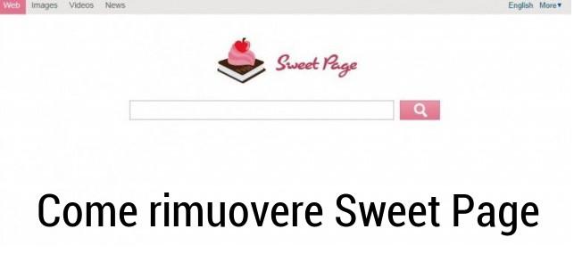 Come eliminare Sweet Page