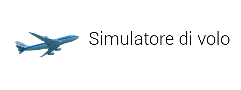 Simulatore di volo