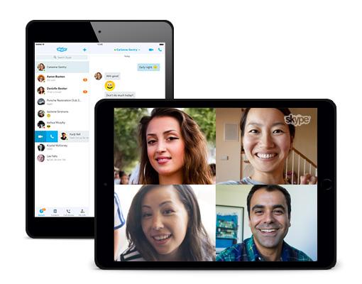 Skype iPad