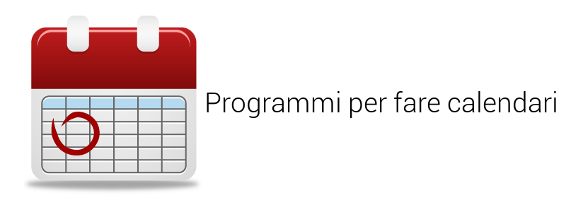 programma per calendari