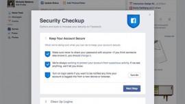 Facebook Security Checkup
