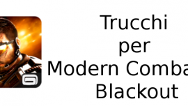 Trucchi Modern Combat 5 blackout