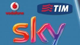 tim, vodafone e sky